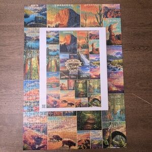 "Explore our National Parks" 500 piece puzzle